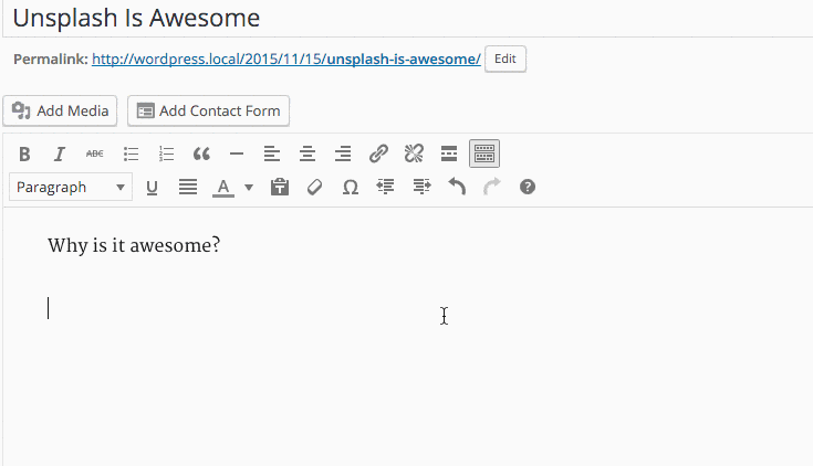 wordpress-markdown-style-editing