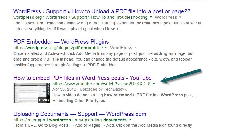 youtube-wordpress-embed-results-google-search